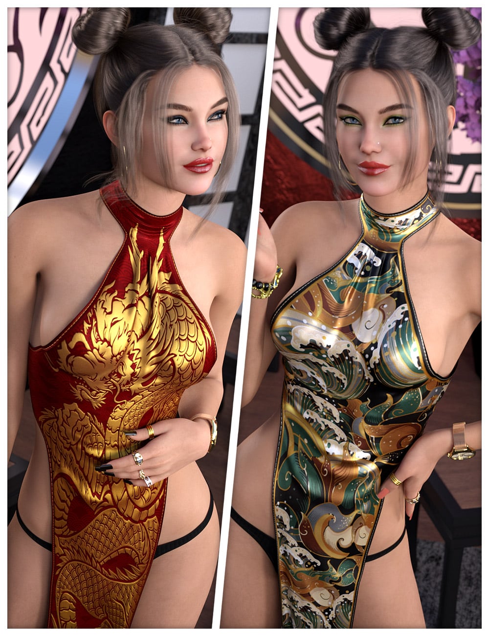 Oriental Textures for dForce SU Sexy High Slit Dress 1 https://new.imagehostx.com/upload/2026/09/02/main_1788332131.jpg