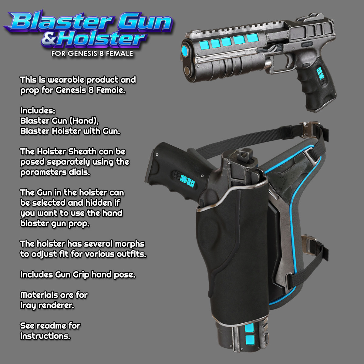 Exnem Blaster Gun & Holster for Genesis 8 Female 1 https://new.imagehostx.com/upload/2026/09/03/full-5fb612275c03072c485cf66691ff6a8e_1788423121.jpg