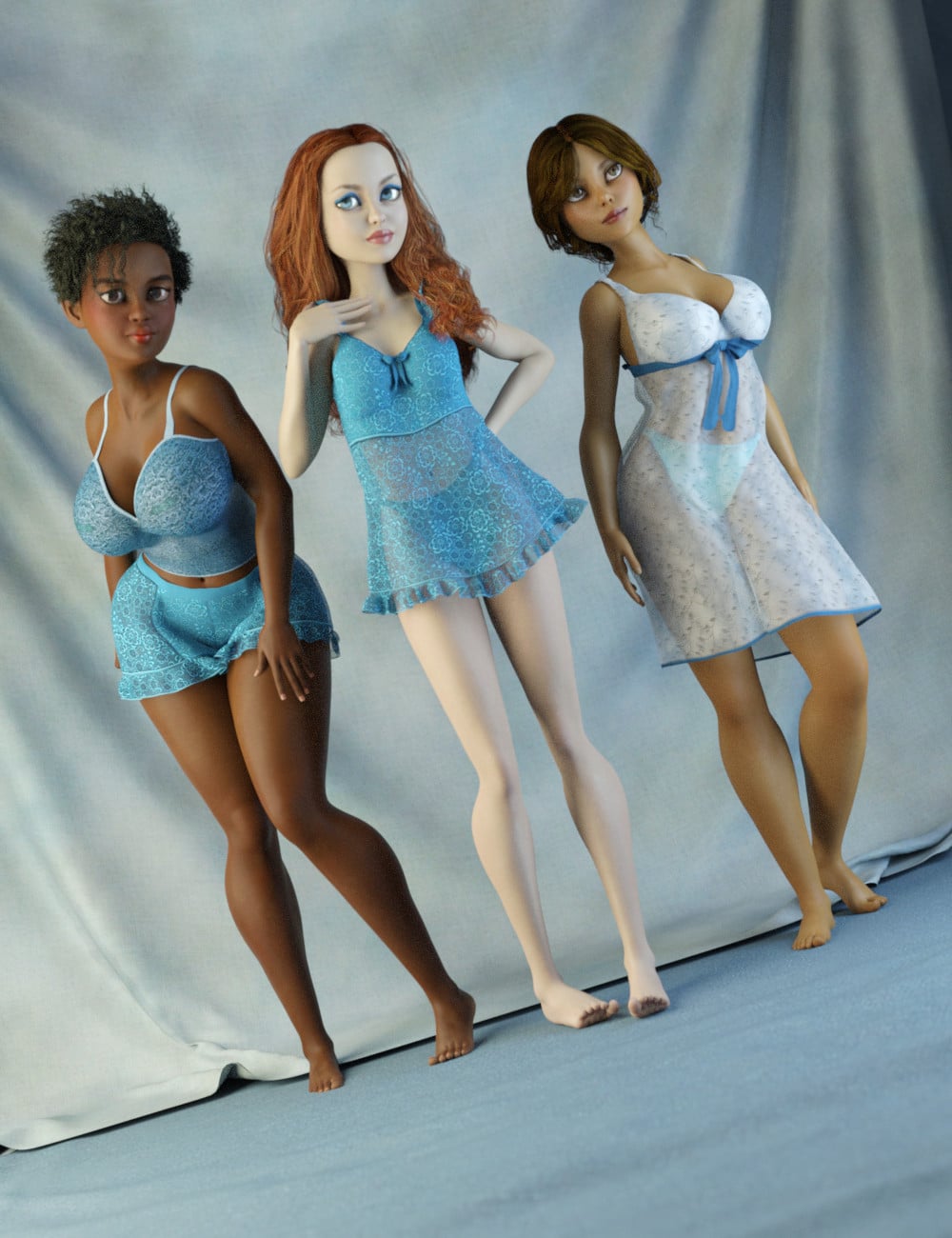 00 FSL Girl 8 Mix And Match Dialed Shapes daz3d 1788571657