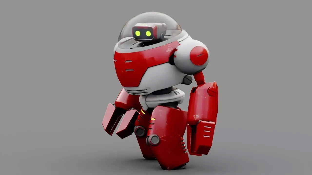 toon droid rigged animated character 3d model 1788613931