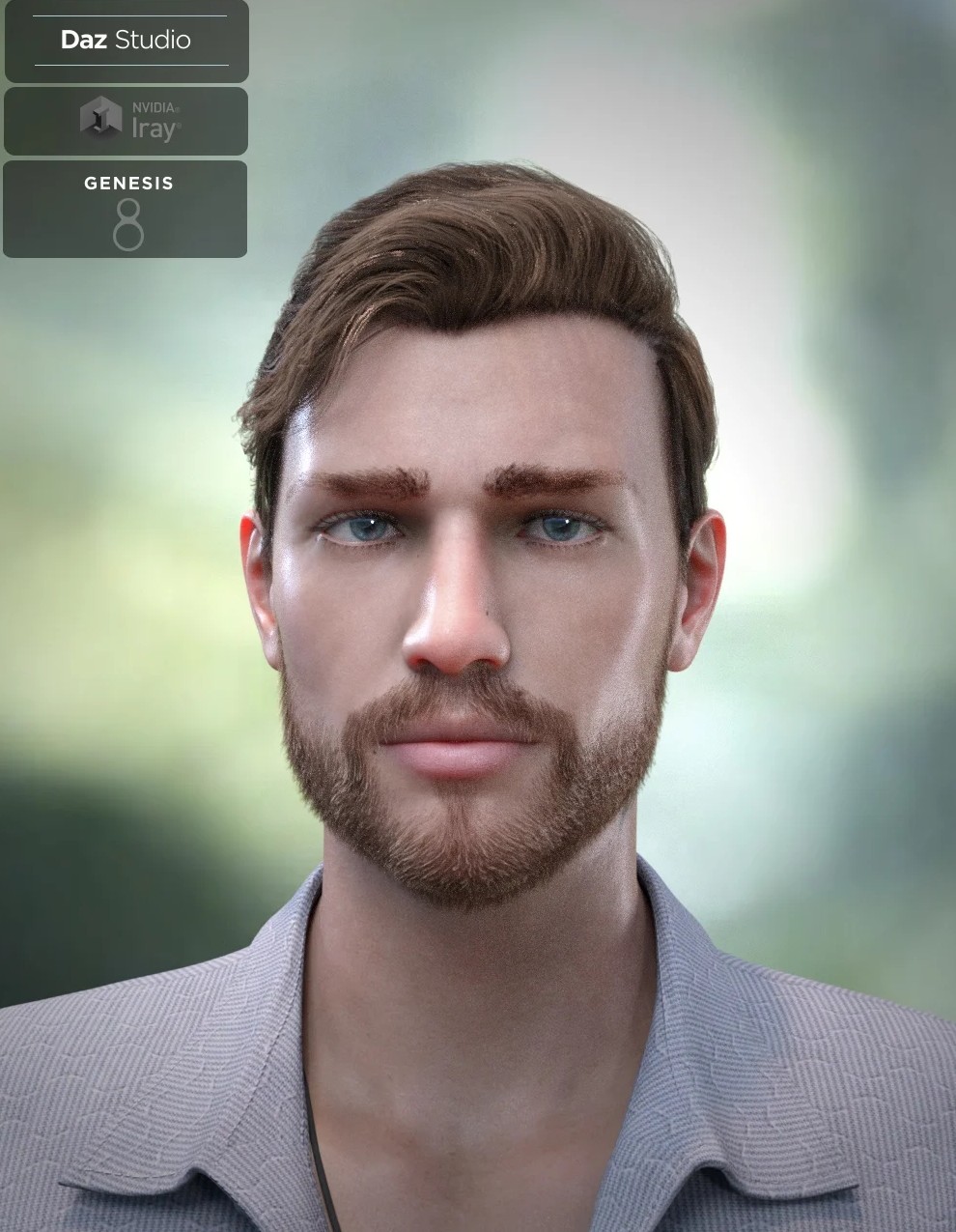 trevor hair set for genesis 8 males 1788998462