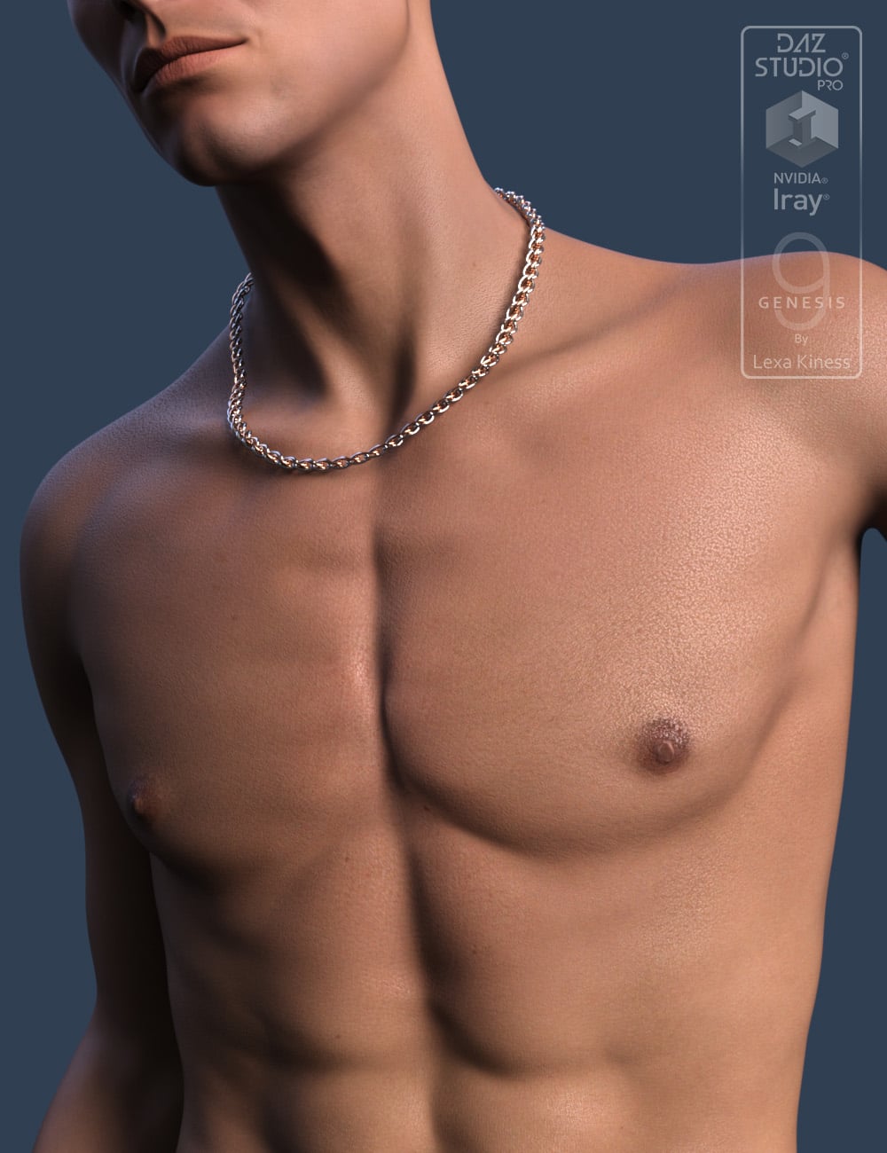 LK Chest Kit - Lean Profile for Genesis 9 - Merchant Resource 98 Main 1789719084