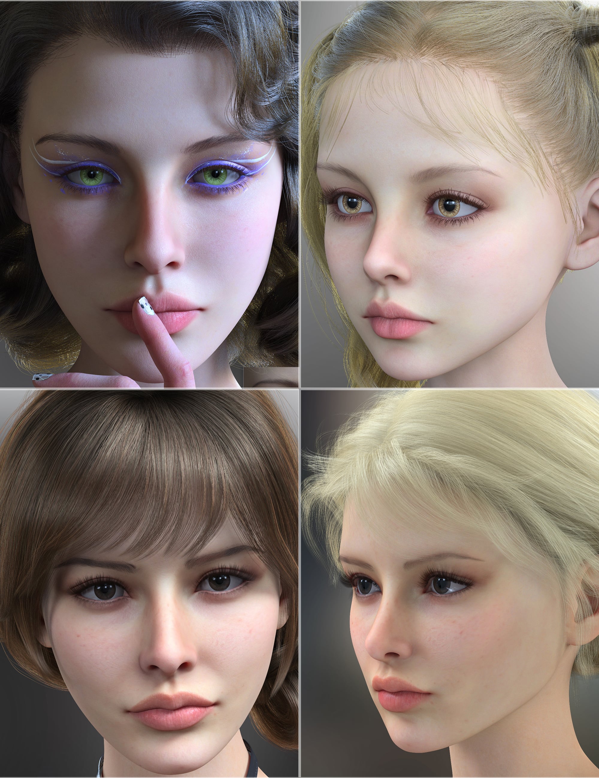 Vo Ion and Young, and Vo Fio and Young HD for Genesis 9 Character Bundle 102 voionandyoungandvofioandyounghdforgenesis9characterbundle00maindaz3d 1789798195