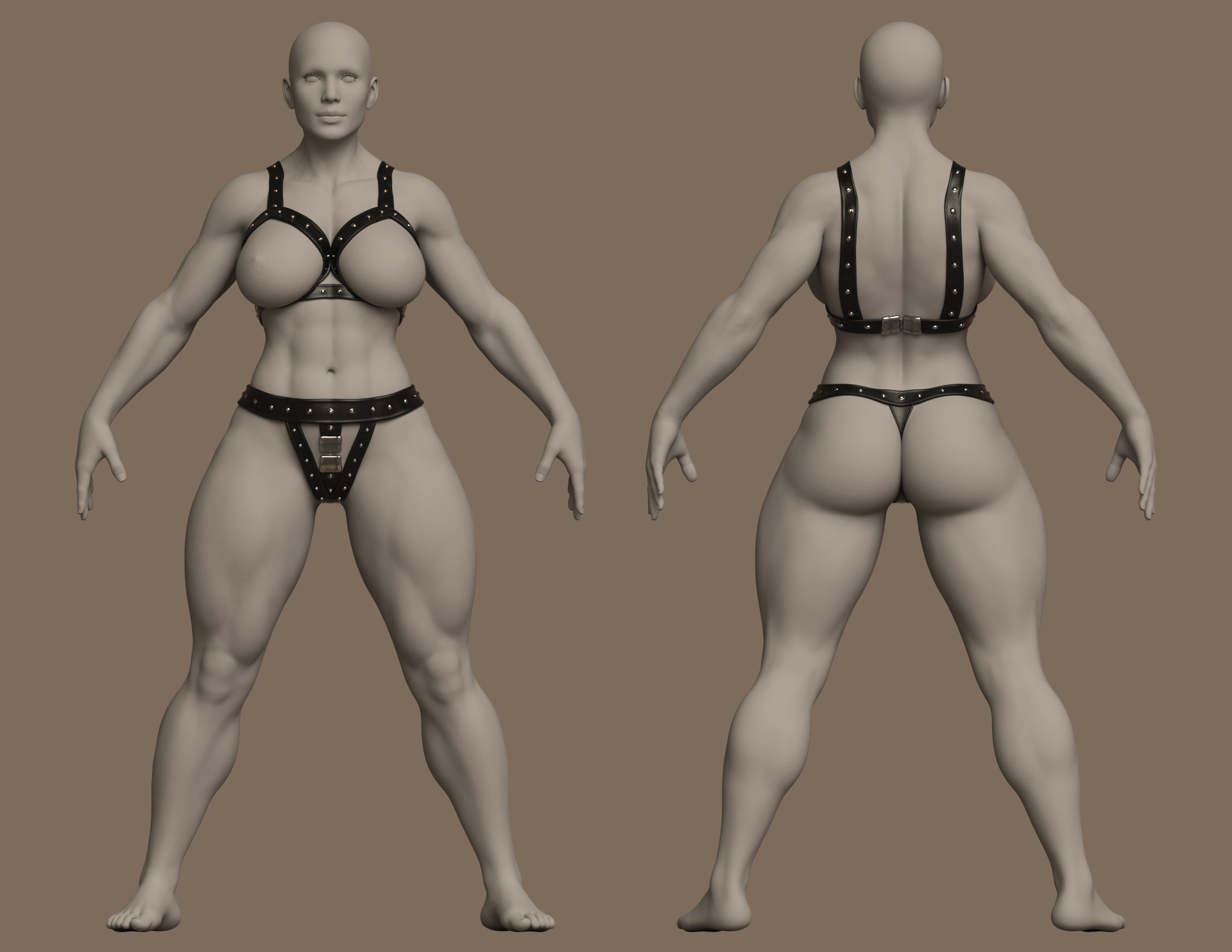 Clothing - Sidaris Harness for G8F 2 Sidaris Harness 1790073173
