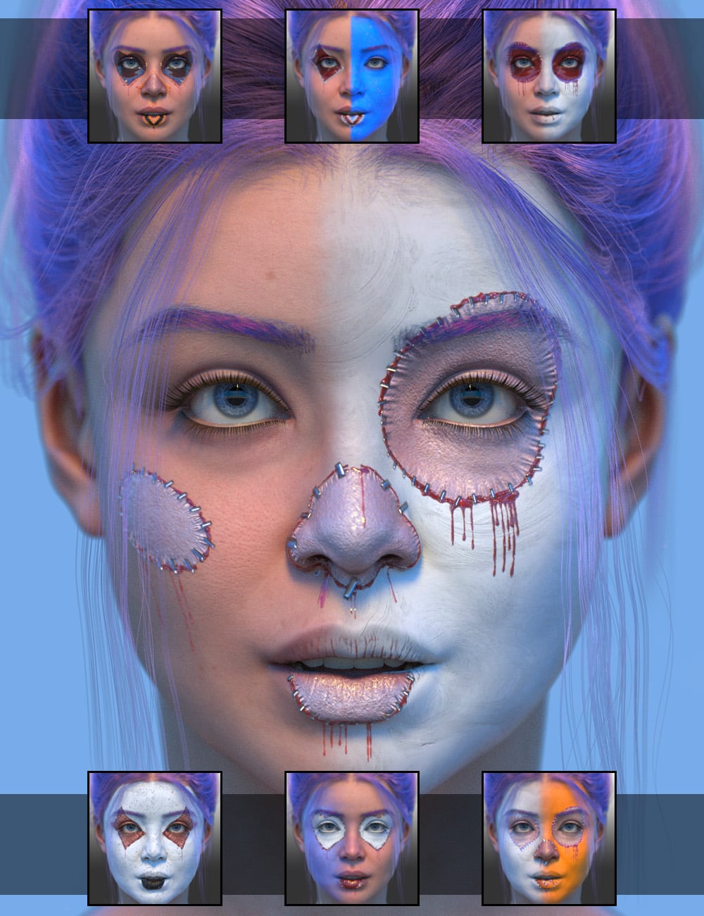 horrorclownmakeupgeoshellbuilderforgenesis900maindaz3d 1790079809