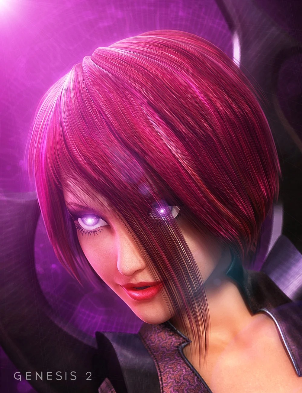 Yu Hair for Genesis 2 Female(s) and Victoria 4 6 remote 1790067250