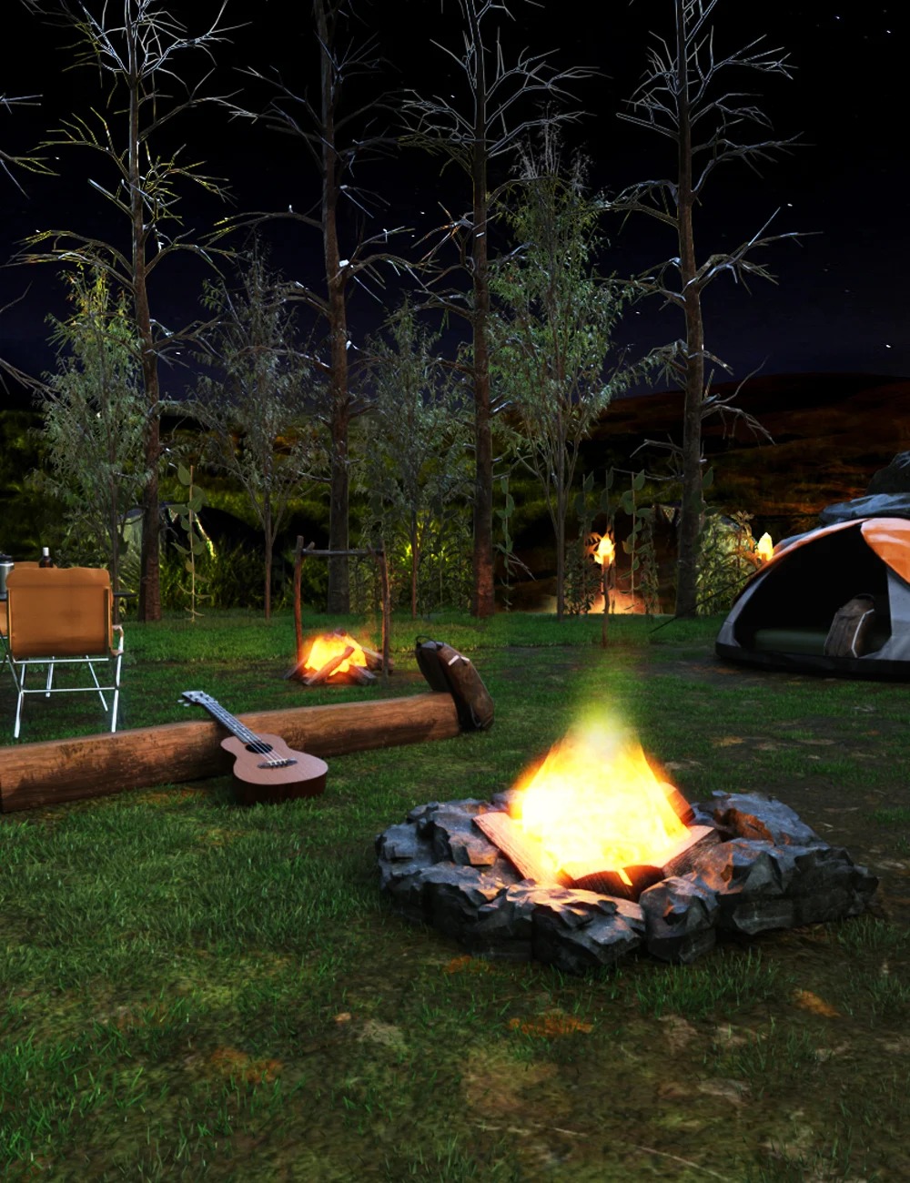 Camping Site 4 remote 1790067396