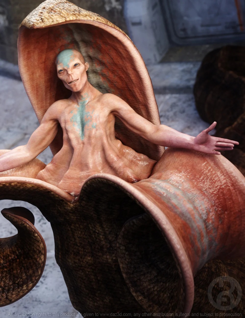 Wyrm Man for Genesis 8 Male 2 remote 1790070482