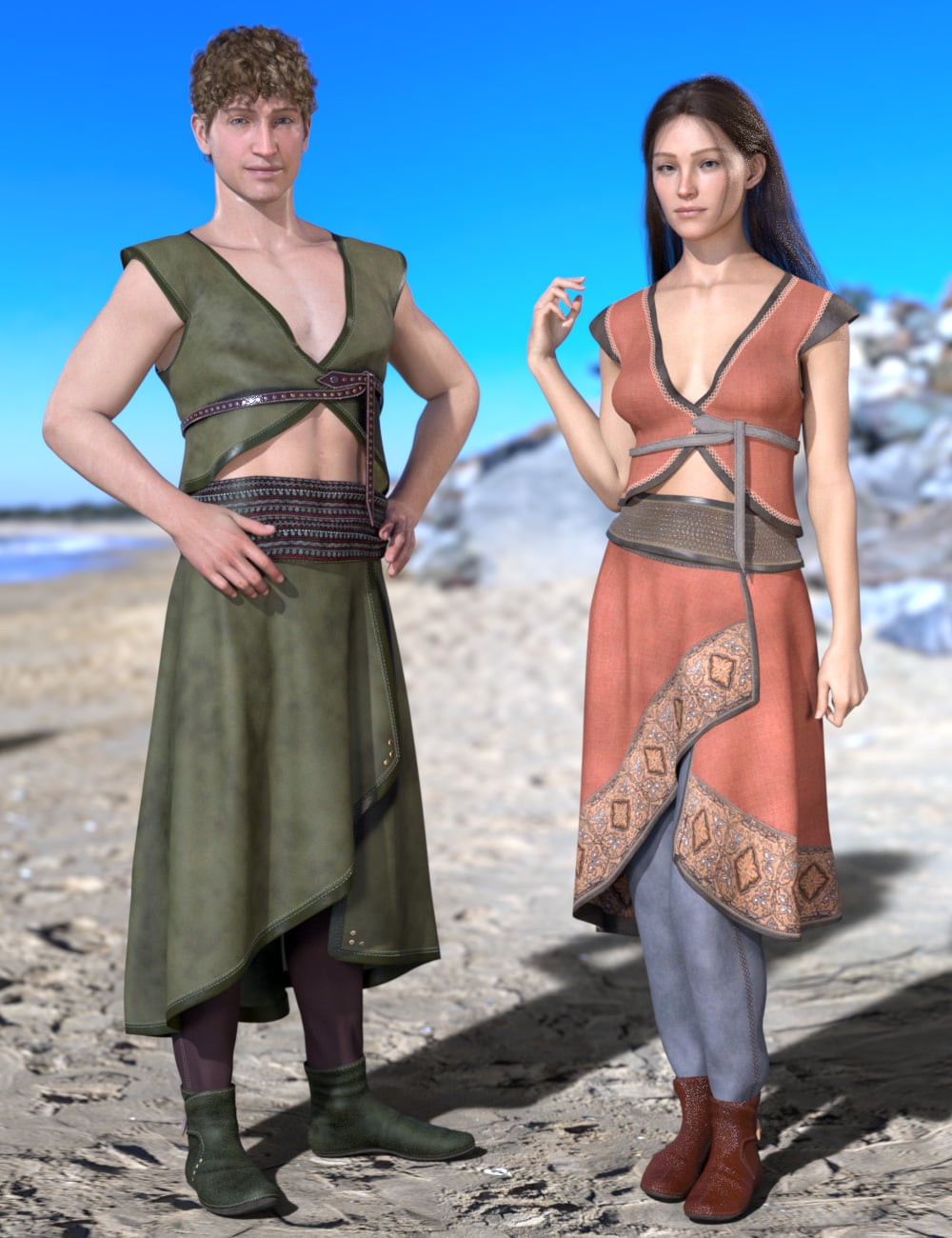 dForce Mistral Fantasy Outfit Texture Addon 2