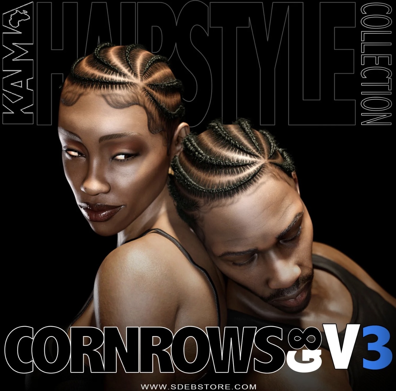 Cornrows G8-V3 4 CRG8V3 1790296181