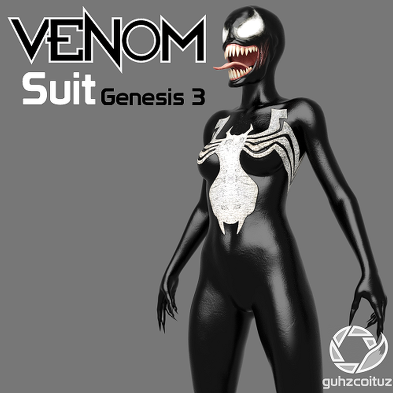Venom Suit for Genesis 3 1790299700