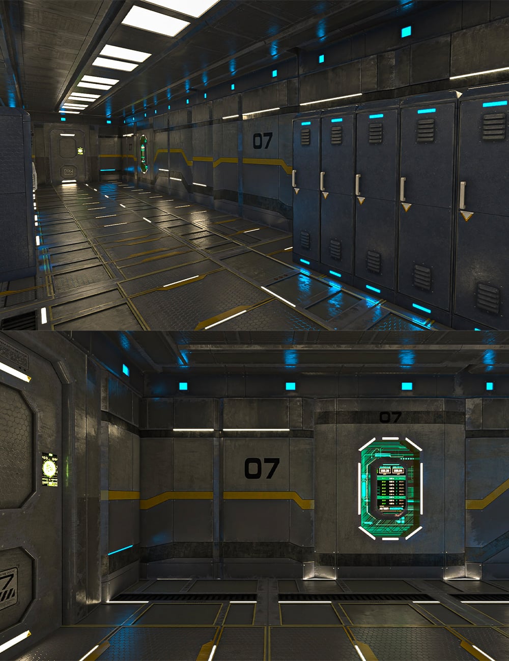 scifimodularcorridorsystem00maindaz3d 1790366564