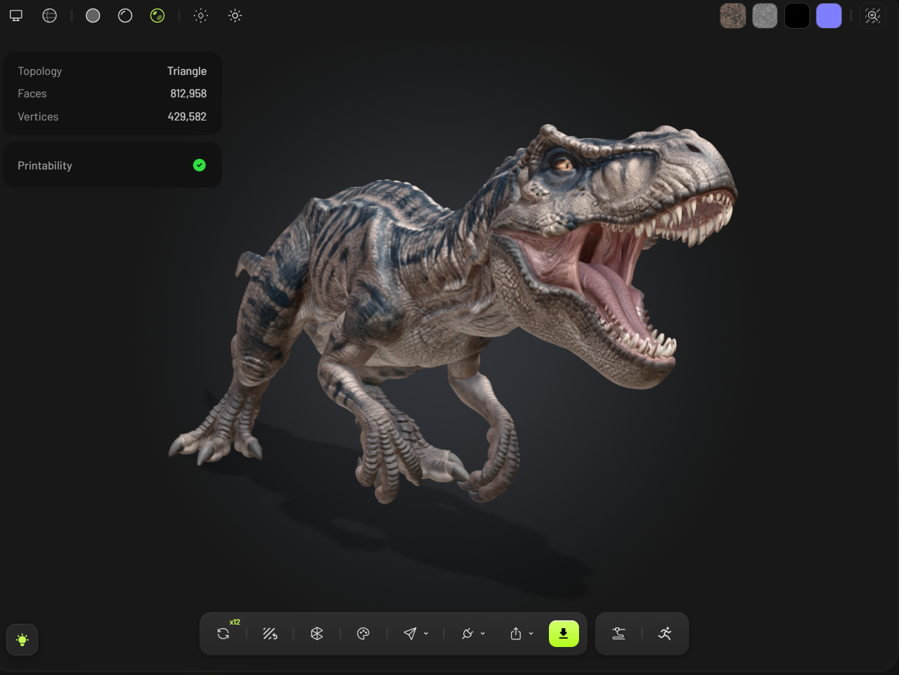 DIno 3d model