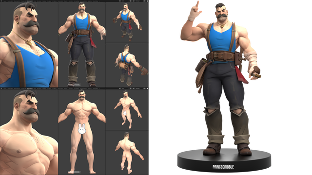 PATREON Lash for Genesis 8 Male G8M 02 1791148796