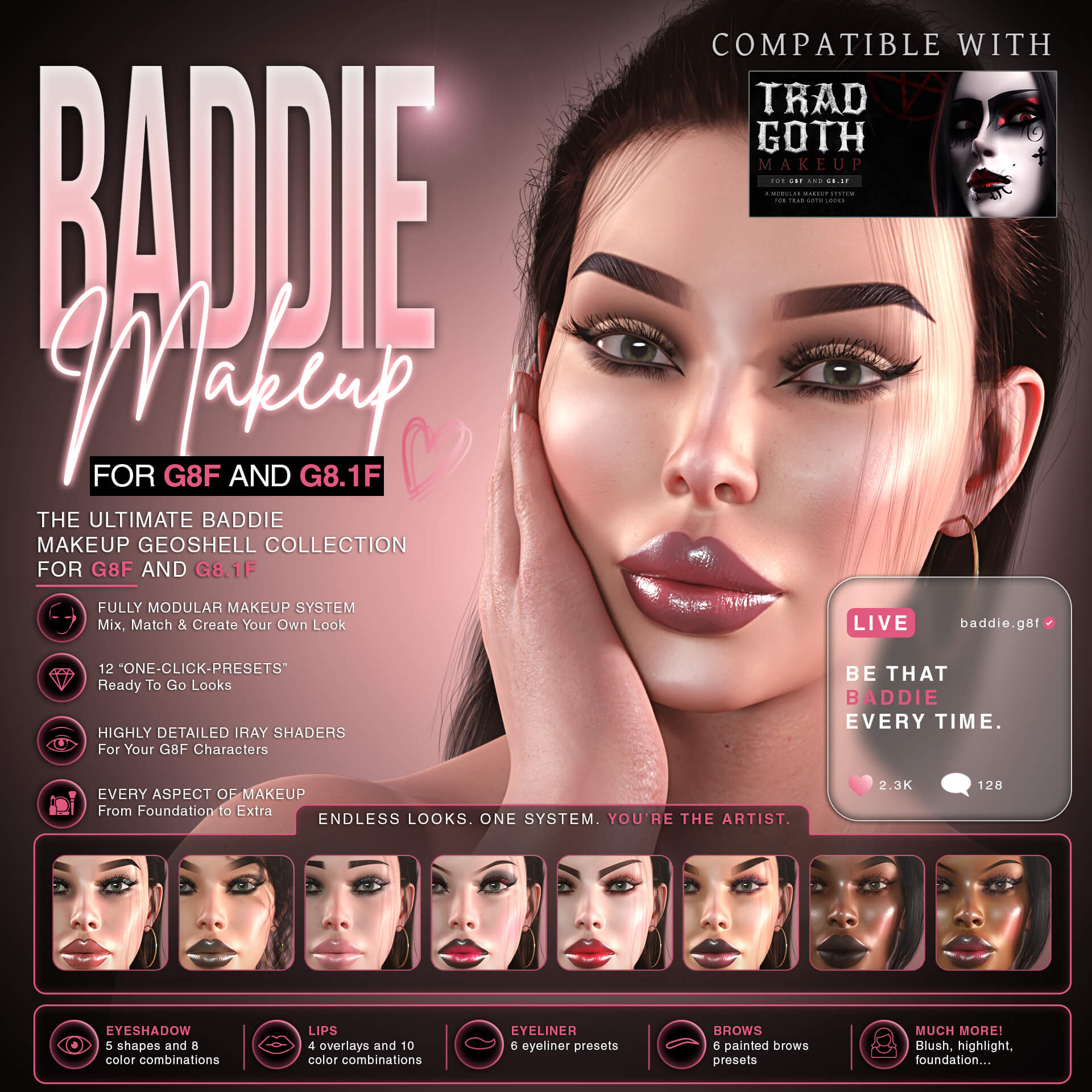 Beauty and Darkness Makeup Bundle 1 https://new.imagehostx.com/upload/2026/10/06/baddie-makeup-for-g8f-05_1791284450.jpg