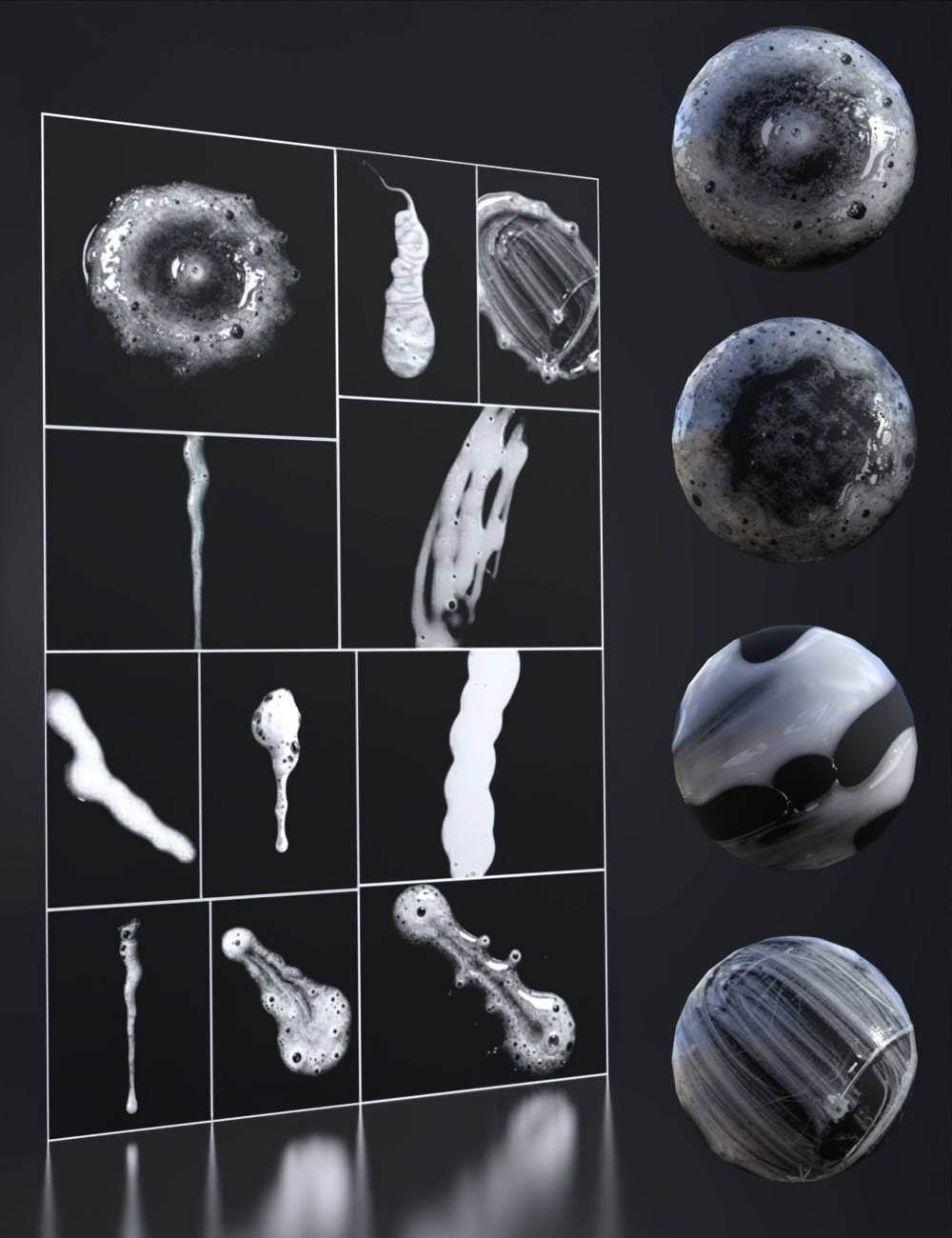 Iray Fluid Decal Kit 2 8 irayfluiddecalkit200maindaz3d 1791422197