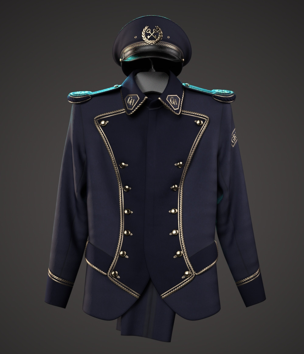 dForce Vintage Service Uniform for G8M, G8F, and G9 (and derivative characters) 2 full 9b1eacbb25c39f71722f64a2ac5427bb 1791542918