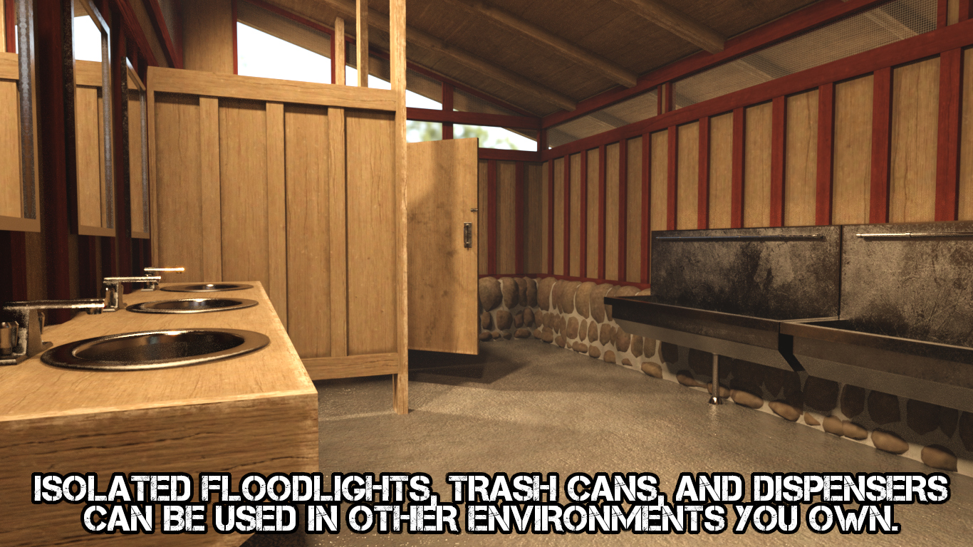 Park Restroom Environment for DAZ 90 park restroom environment for daz 03 1791649821