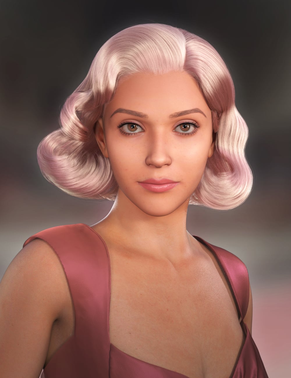40s Hollywood Waves Short Hair for Genesis 8 and Genesis 9 90 40shollywoodwavesshorthairforgenesis8andgenesis900maindaz3d 1791743405