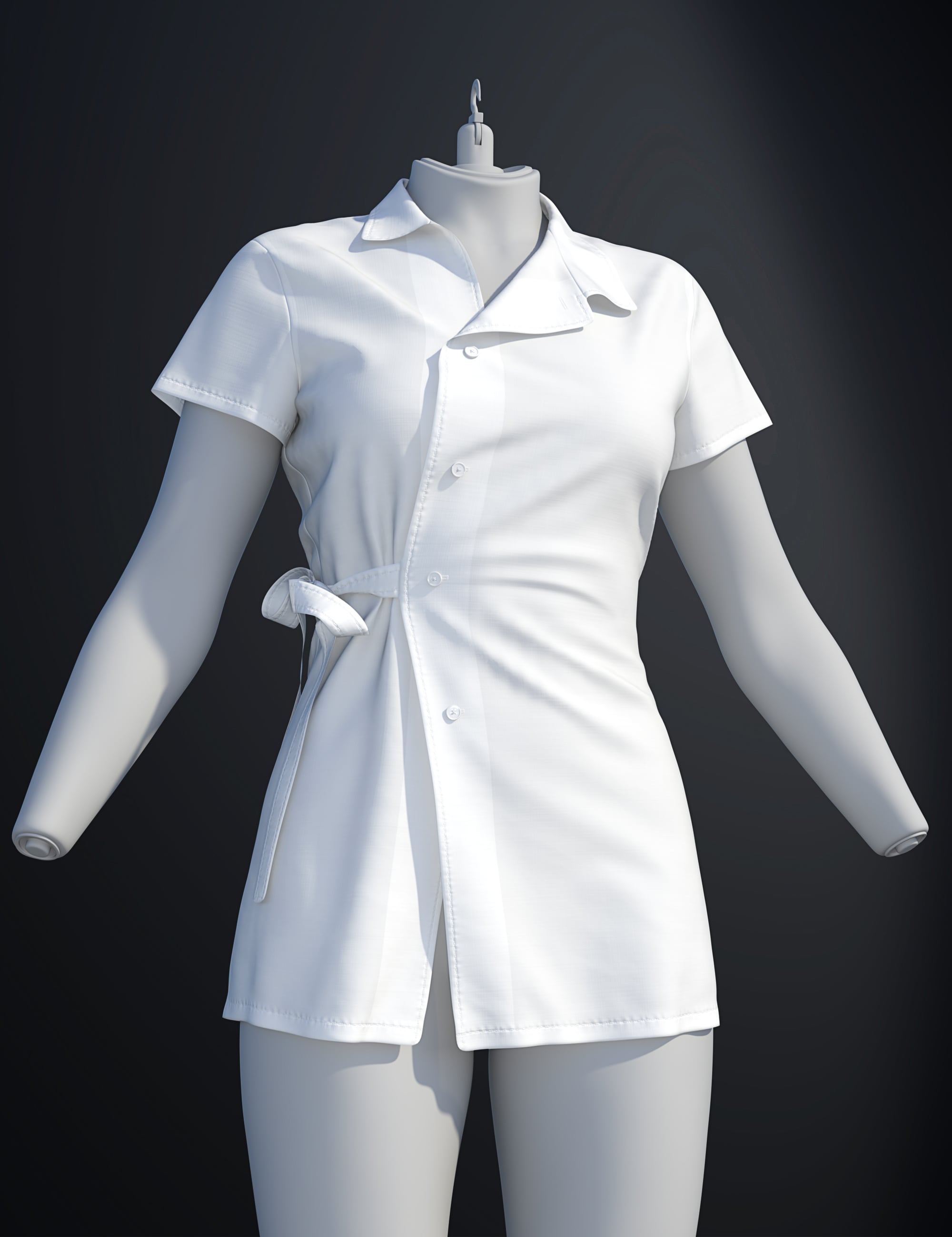 DForce SU Sexy Nurse Uniform For Genesis 9 [Request]