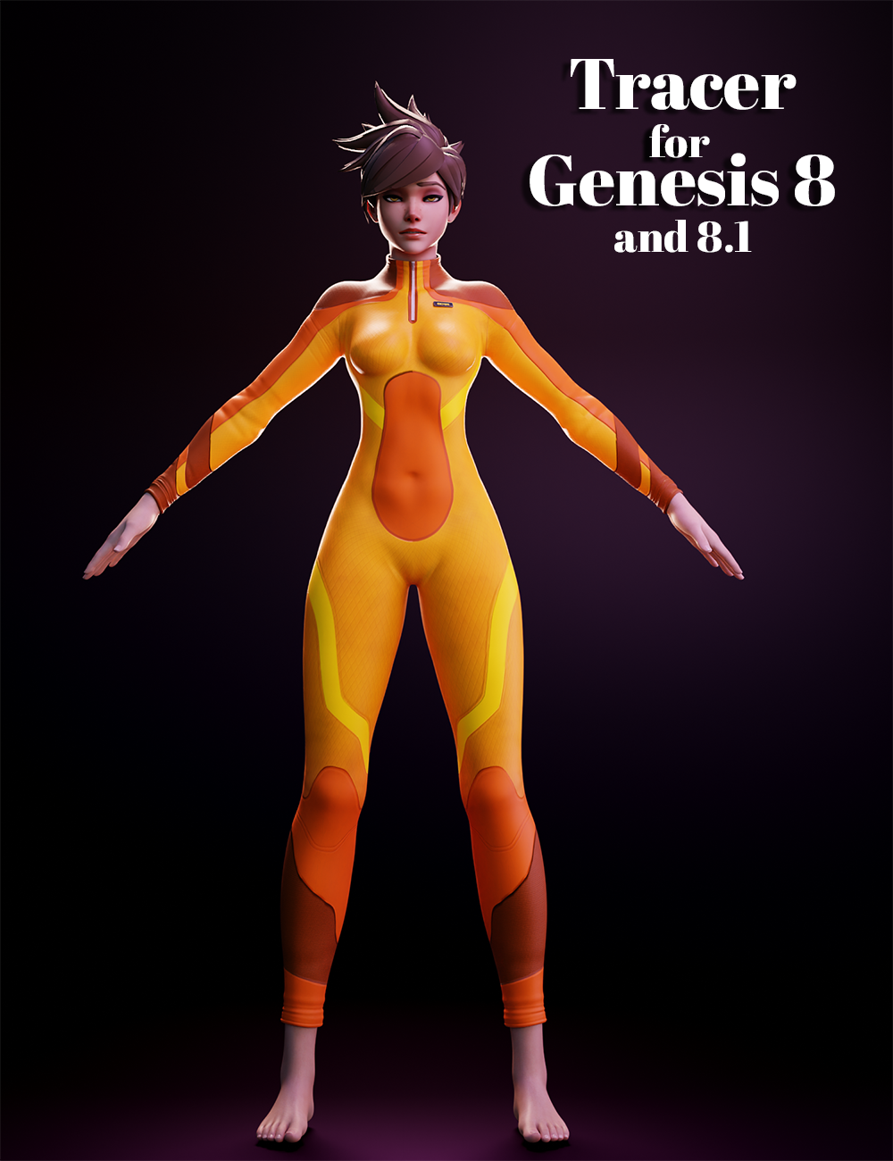 Tracer for Genesis 8 and 8.1 Female (Patreon) 44 Tracer 1791909140