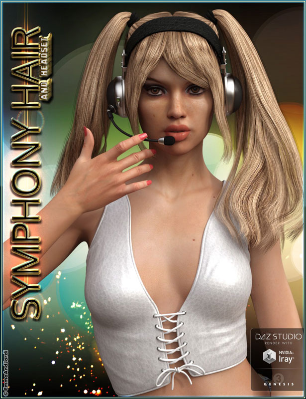 symphony hair and headset 1792143063