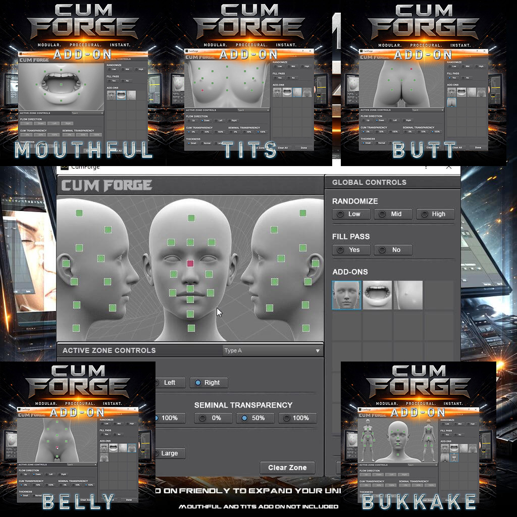 Cum Forge for Genesis 8 Female Bundle 14 cu 1792251649