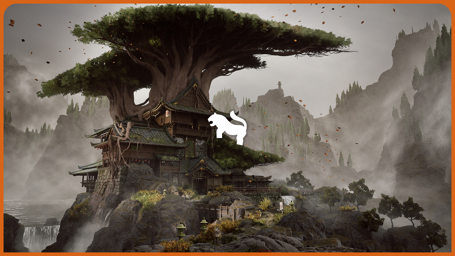 Asian Spirit Tree Temple Environment 1 Asian Spirit Tree Temple Environment