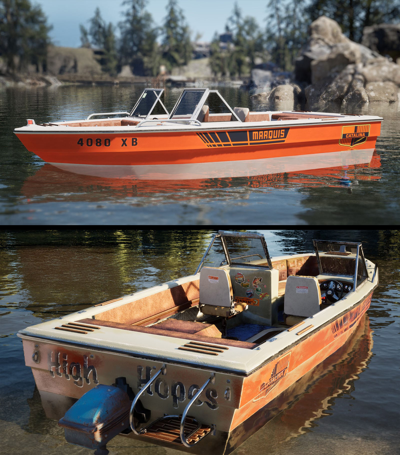 1990s Fiberglass Fishing Boat with Outboard Motor 90 image b5dddf987a370b8d9b8bbbc4a46d9080 1792347732
