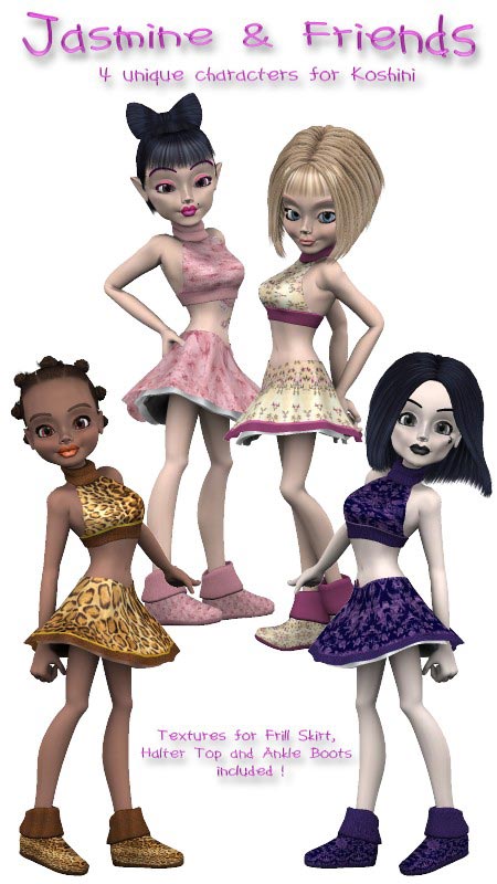 Jasmine and Friends for Koshini 4 Jasmine Friends for Koshini ps mo101b Main 1792606671