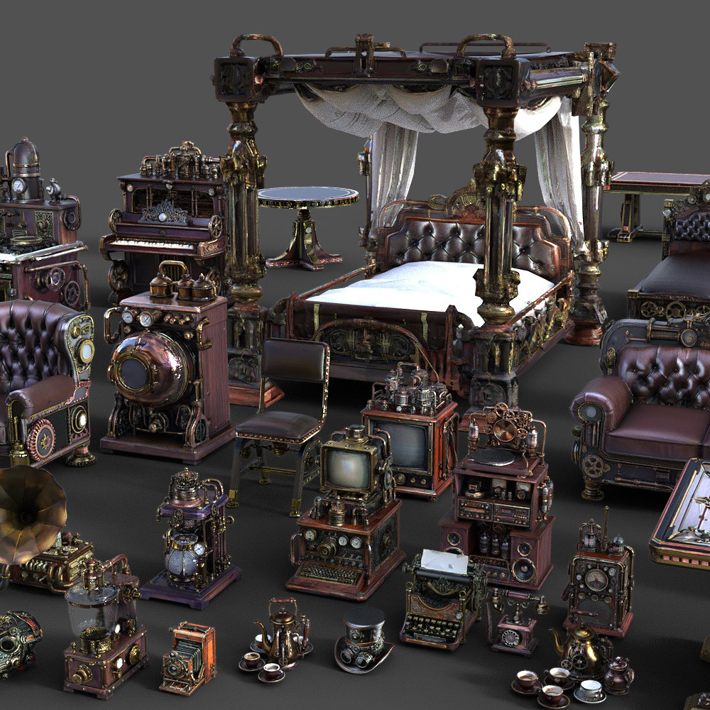 Steampunk Object Collection for Daz Studio 1 https://new.imagehostx.com/upload/2026/10/21/full-3c6ec9ff545041d8793698433128b700_1792577857.jpg