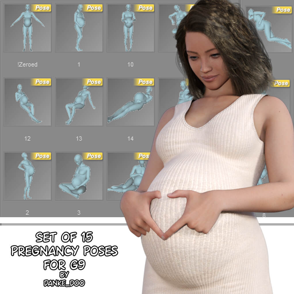 Ultimate Pregnancy and Baby Pack for Genesis 9 1 https://new.imagehostx.com/upload/2026/10/23/set-of-15-pregnancy-poses-for-g9-01_1792796429.jpg