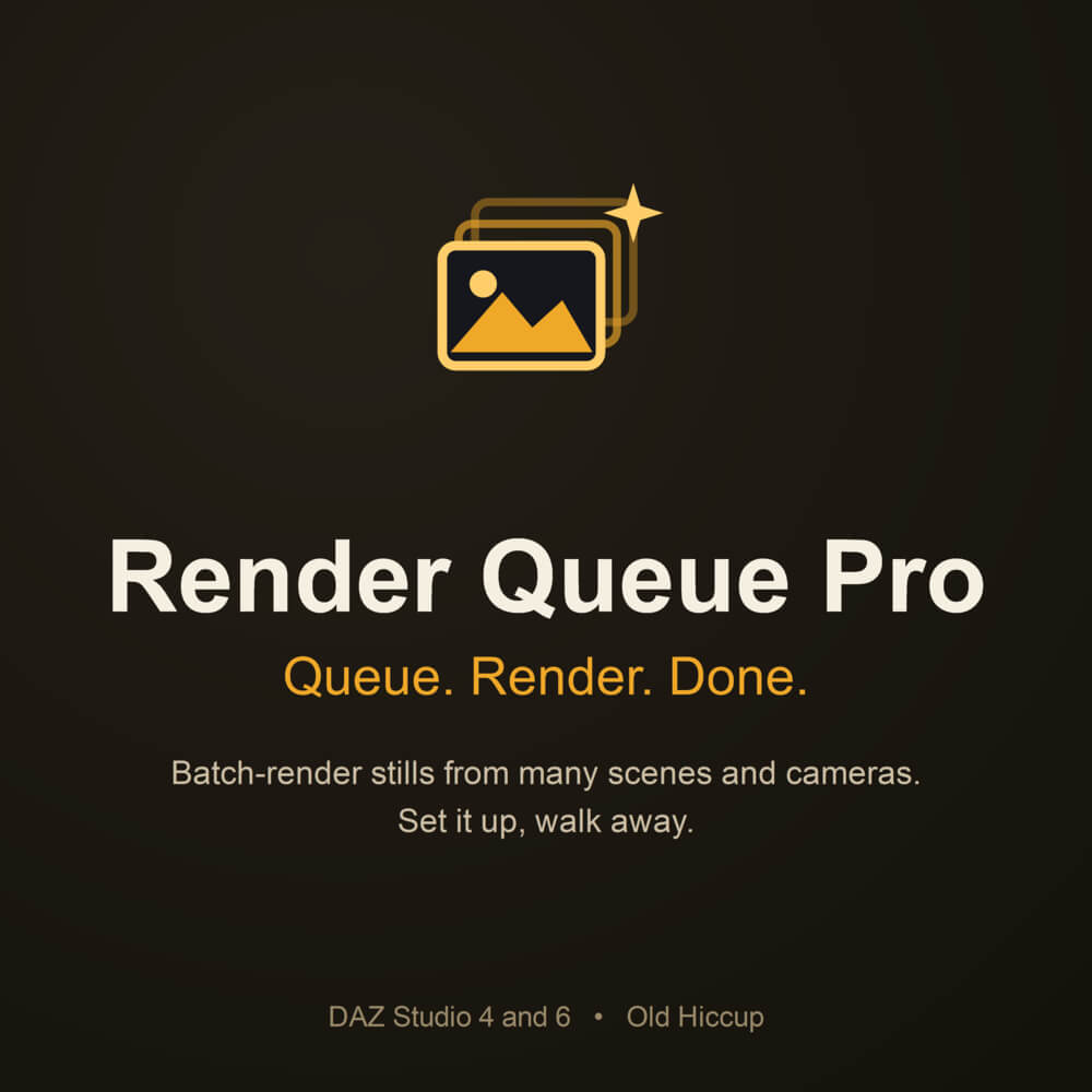 Render Queue Pro – Batch Render Your Whole Scene List 6 render queue pro 05 1793053695