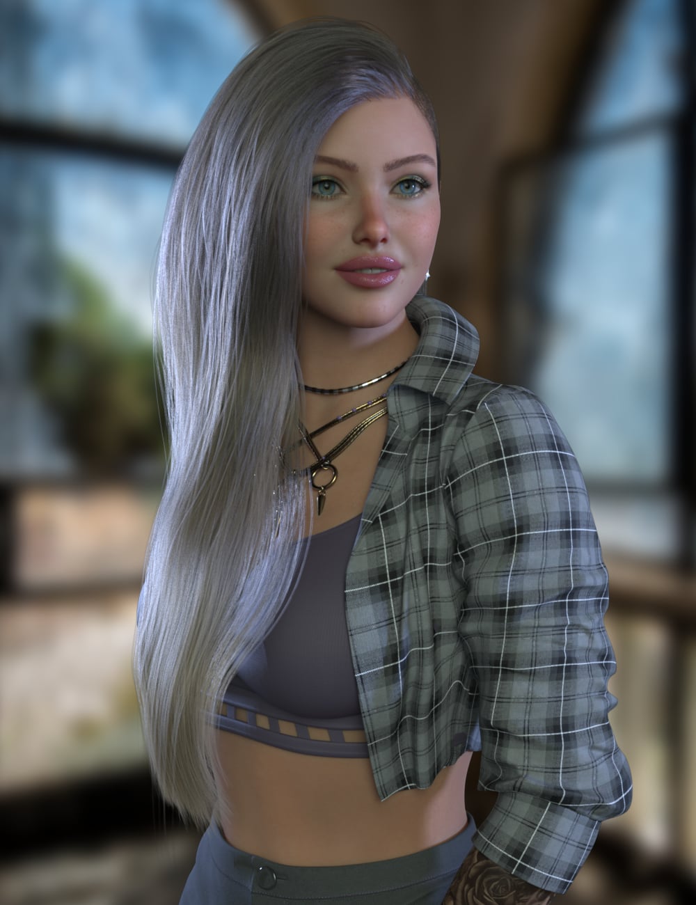 DForce Kassie Hair For Genesis 9 [Request]