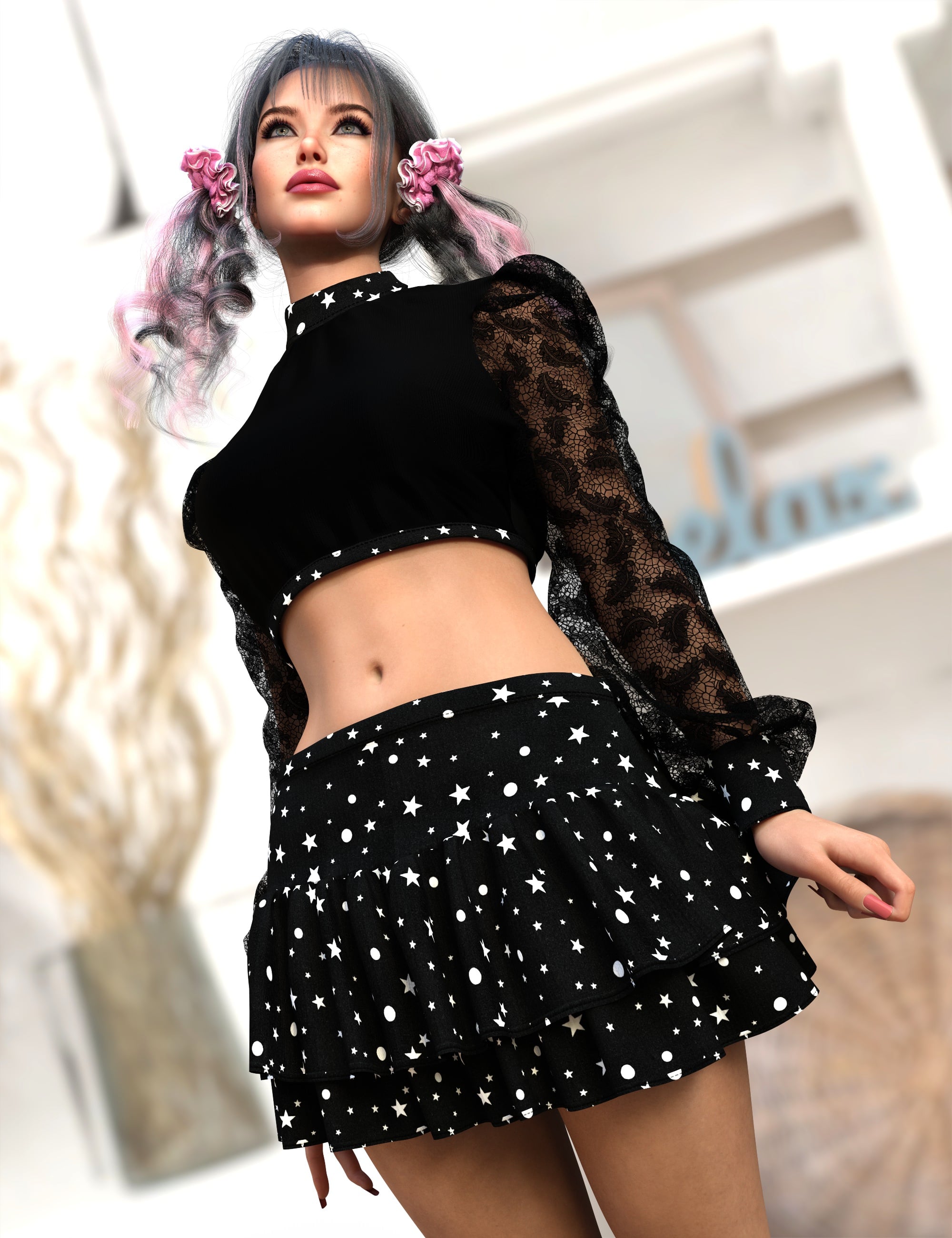 DForce Vesper Outfit For Genesis 9 [Request]