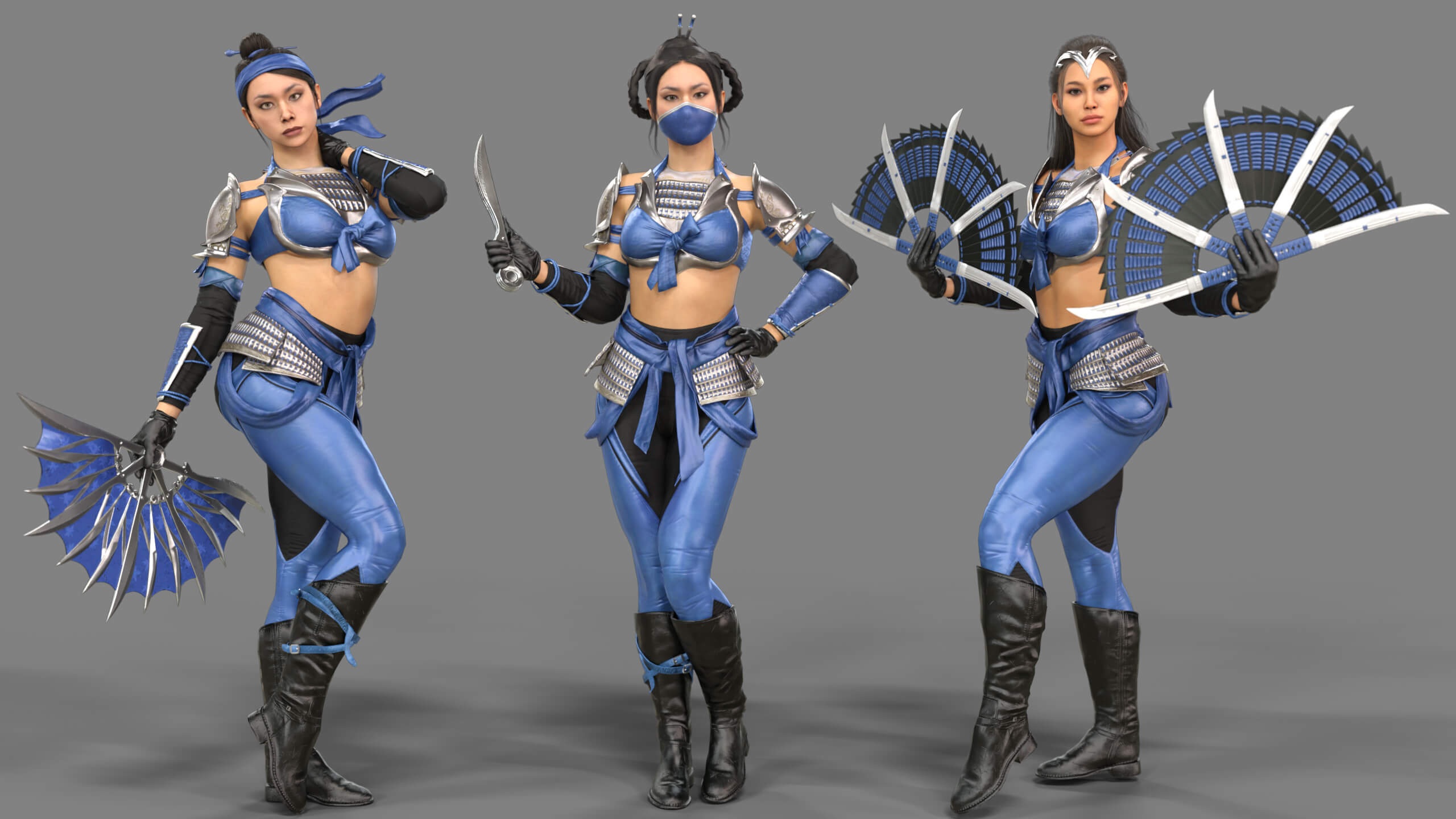 Kitana - Both Versions For Genesis 9 (WildGold) 2 kitana both versions for genesis 9 06 1793113536