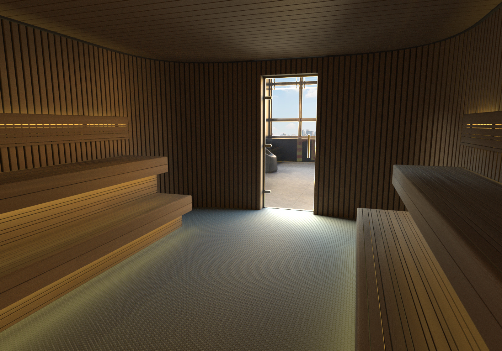 Modern Sauna & Spa Complex For DAZ Studio [Request]