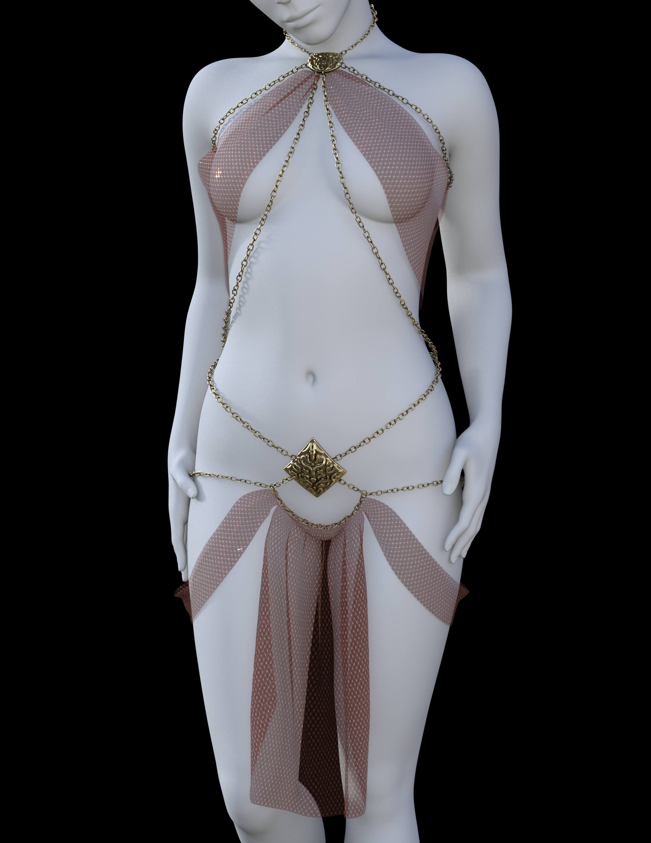 oriental maid outfit for genesis 9 01 1793247985