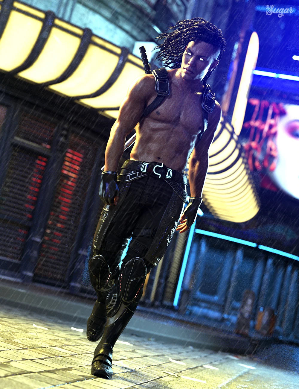 Rogue Hunter Poses for Genesis 8 Male 8 roguehunterposesforgenesis8male00maindaz3d 1793298096